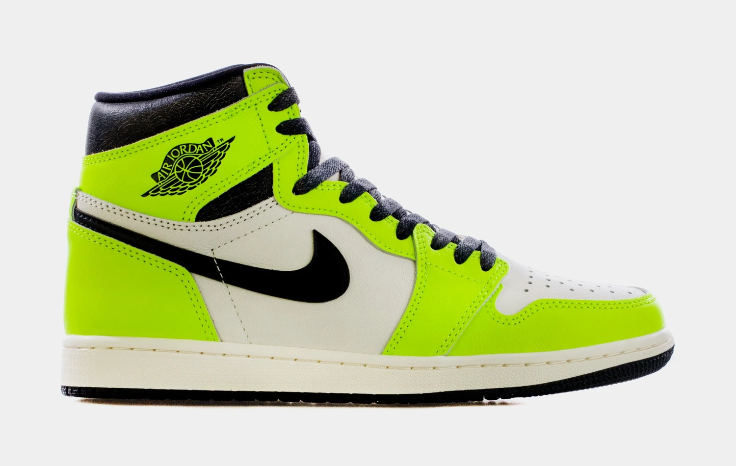 Air Jordan 1 High OG Visionaire Mens Lifestyle Shoes (Black/Neon Yellow) Free Shipping 3 Air Jordan 1 High OG Visionaire Mens Lifestyle Shoes (Black/Neon Yellow) Free Shipping