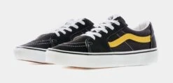 Vans SK8 Low Mens Skate Shoes (Black/Yellow) -FreshKicks Store 839b4feb53a2a6c8117778ca7594a87d