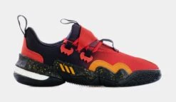 ADIDAS Trae Young 1 Hawks Mens Basketball Shoes (Red/Black)