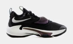 Nike Zoom Freak 3 Mens Basketball Shoe (Black/Purple)