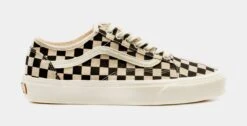 Vans Old Skool Tappered Checkerboard Mens Skate Shoes (Beige)