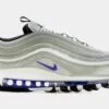 Nike Air Max 97 Purple Bullet Mens Running Shoe (Metallic Silver/Violet)