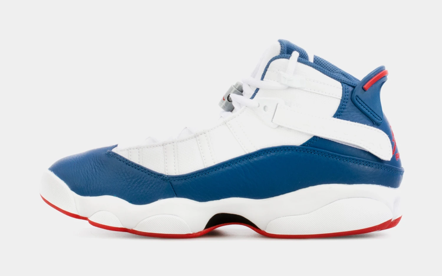 Jordan 6 Rings Mens Basketball Shoes (White/Blue) 4 Jordan 6 Rings Mens Basketball Shoes (White/Blue) - Image 2