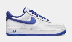 Nike Air Force 1 07 Mens Lifestyle Shoes (White/Blue)