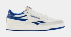 Reebok Club C Revenge Vintage Mens Lifestyle Shoes (Chalk White/Collegiate Royal)
