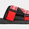 Kappa 222 Banda Mitel Slide Mens Sandals (Black/Red) -FreshKicks Store 98b45225286c2392c36e0405ff436aab