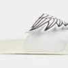 ADIDAS Jeremy Scott Monogram Adilette Wings Slides Mens Sandals (White) -FreshKicks Store 9983f7b4e6fc6ba0aa632887e10a563c