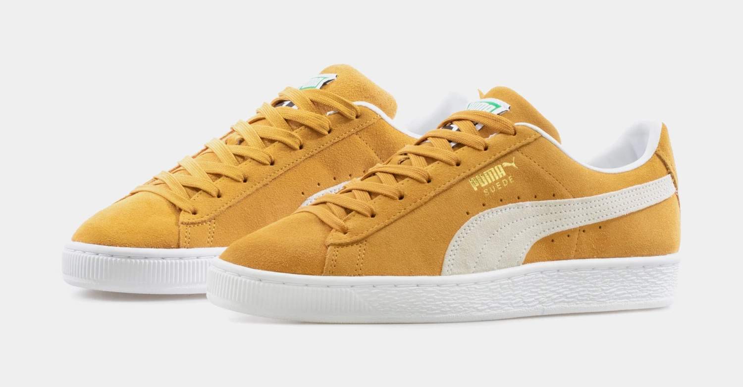 Puma Suede Classic XXI Mens Lifestyle Shoe (Yellow/White) 6 Puma Suede Classic XXI Mens Lifestyle Shoe (Yellow/White) - Image 4
