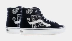 Vans Peace Paisley SK8-Hi Mens Skate Shoes (Black) -FreshKicks Store 9dc8d87598e17430839c27d8a092a92d