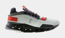 On Cloudnova Mens Running Shoes (Blue/Orange)