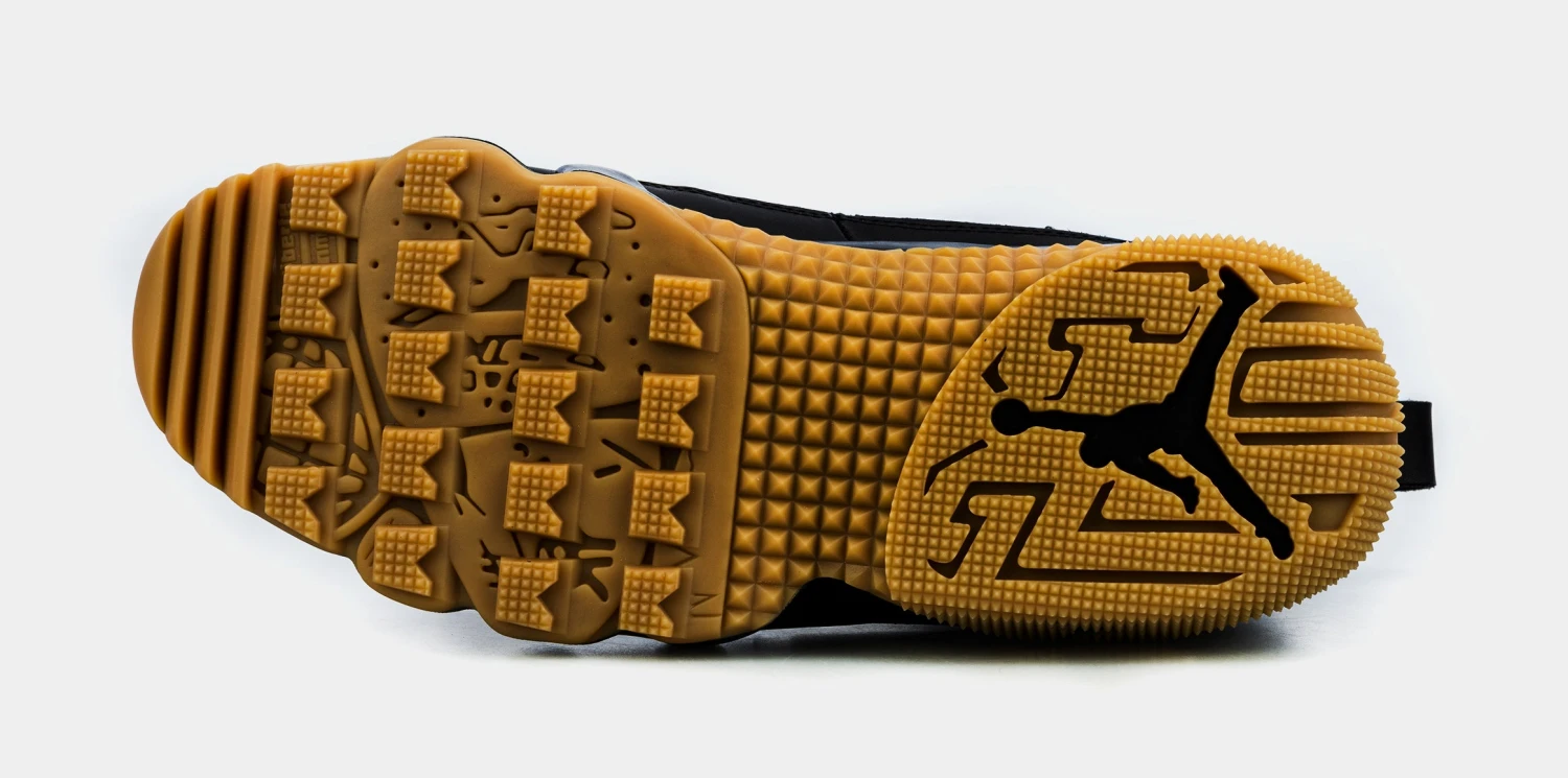 Air Jordan 9 Retro Boot NRG Black Gum Mens Lifestyle Shoes (Black/Brown) 5 Air Jordan 9 Retro Boot NRG Black Gum Mens Lifestyle Shoes (Black/Brown) - Image 3