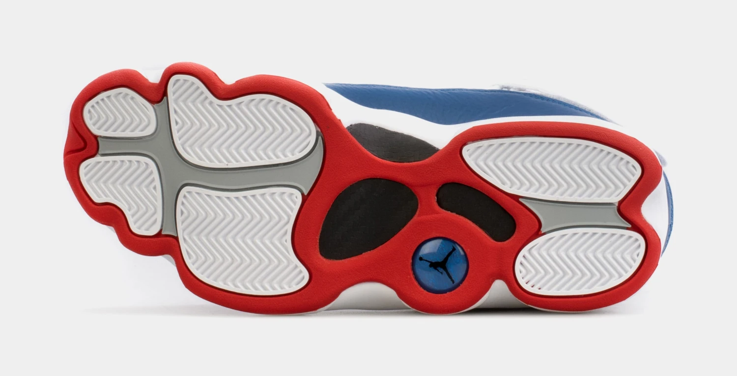 Jordan 6 Rings Mens Basketball Shoes (White/Blue) 5 Jordan 6 Rings Mens Basketball Shoes (White/Blue) - Image 3