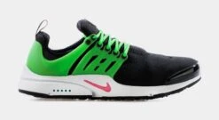 Nike Air Presto Mens Running Shoe (Black/Green)
