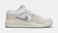 Jordan Stadium 90 Mens Basketball Shoes (White/Grey)