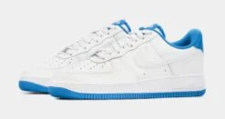 Nike Air Force 1 Low Pronto Blue Mens Lifestyle Shoes (White/Blue) -FreshKicks Store a8507e46dbc219ed5095de0b35a1682c