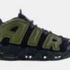 Nike Air More Uptempo Rough Green Mens Basketball Shoes (Black/Green) -FreshKicks Store a85f60e0e744e4e654350ccec1976bcb