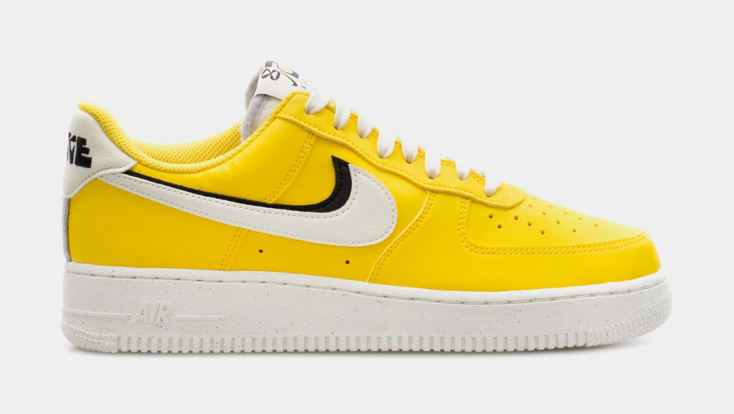 Nike Air Force 1 Low 82 Mens Lifestyle Shoes (Yellow) 3 Nike Air Force 1 Low 82 Mens Lifestyle Shoes (Yellow)