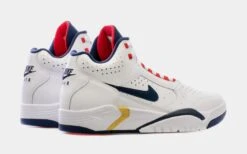Nike Air Flight Lite Mid Mens Basketball Shoes (White/Blue) -FreshKicks Store abe9d9980fd5d59789f8c74fbe8ad314