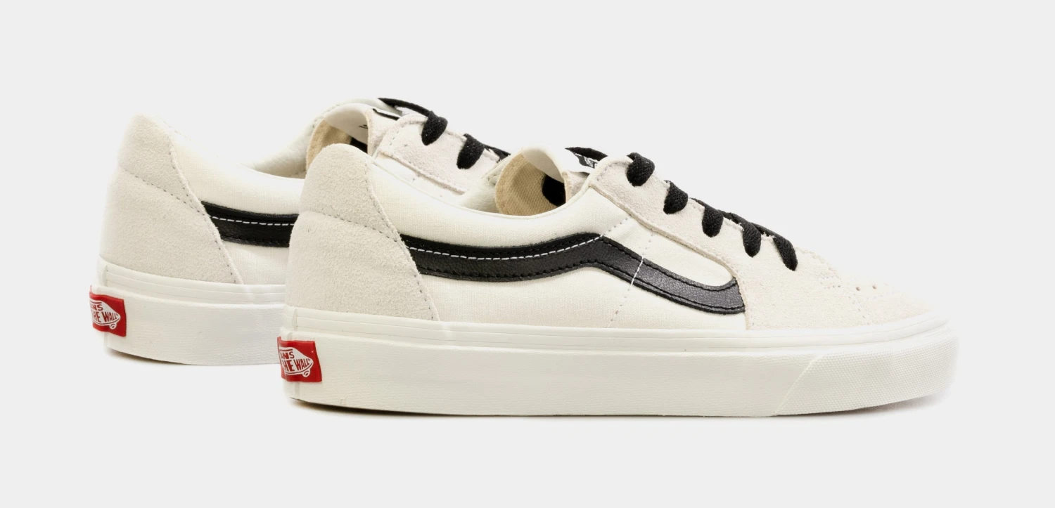 Vans SK8 Low Mens Skate Shoes (White/Black) 8 Vans SK8 Low Mens Skate Shoes (White/Black) - Image 6