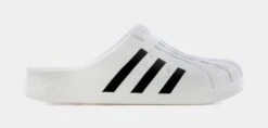 ADIDAS Adilette Clogs Mens Sandals (White)
