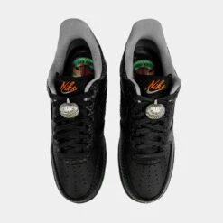 Nike Air Force 1 Low Halloween Mens Lifestyle Shoes (Black/Green) -FreshKicks Store b09575c90f7f2f103302f765e628cf99