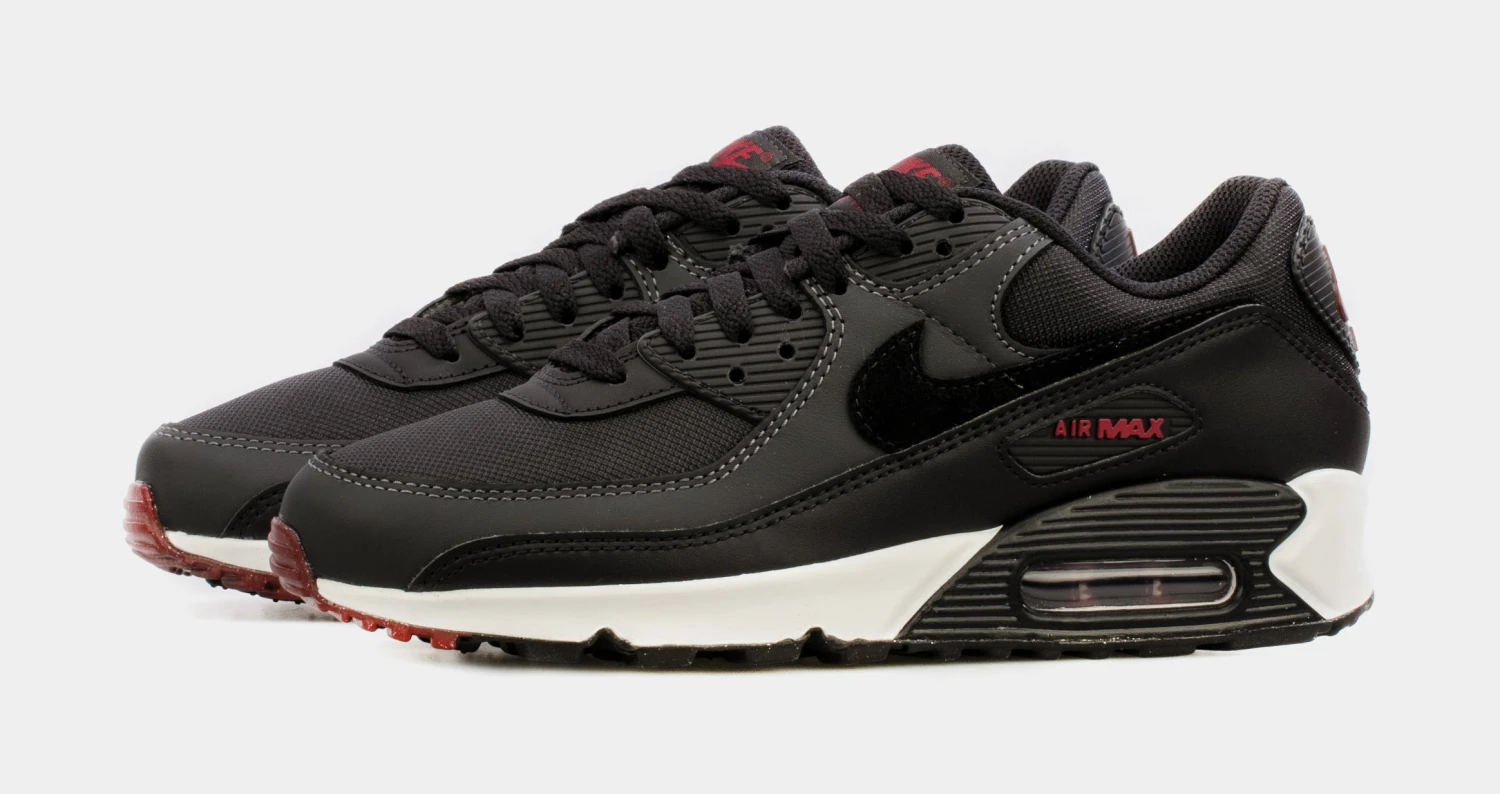 Nike Air Max 90 Mens Running Shoes (Black) 5 Nike Air Max 90 Mens Running Shoes (Black) - Image 4