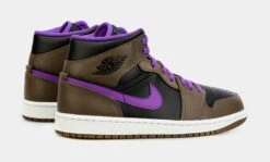 Air Jordan 1 Retro Mid Palomino Mens Lifestyle Shoes (Brown/Purple) Free Shipping -FreshKicks Store b6ec015f5a515dd5e36c41bf9816d8b1