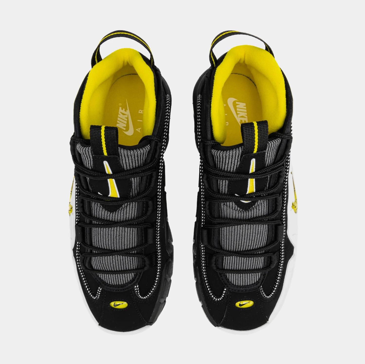 Nike Air Max Penny Mens Basketball Shoes (White/Black/Opti Yellow) 7 Nike Air Max Penny Mens Basketball Shoes (White/Black/Opti Yellow) - Image 5