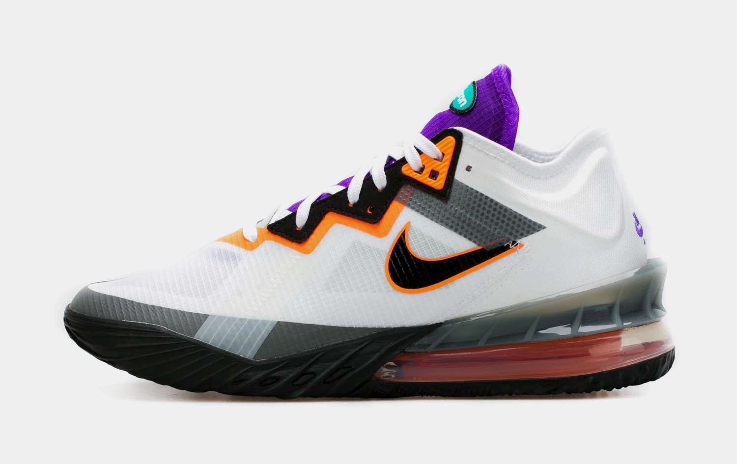 Nike Lebron 18 Low Greedy Mens Basketball Shoe (White) 4 Nike Lebron 18 Low Greedy Mens Basketball Shoe (White) - Image 2