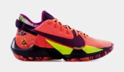 Nike Zoom Freak Mens Basketball Shoe (Orange/Pink) Free Shipping