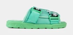 Kappa 222 Banda Mitel 11 Slides Mens Sandals (Green)