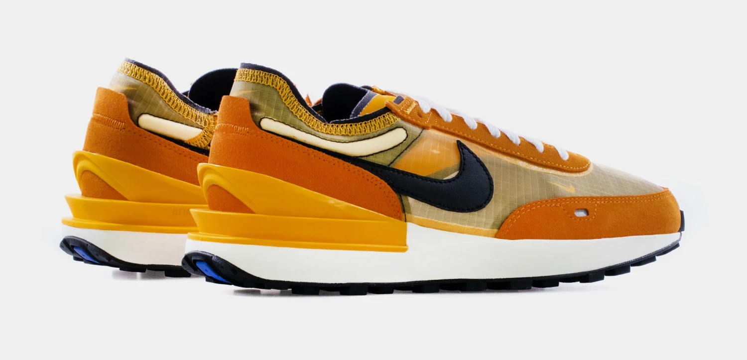 Nike Waffle One SE Mens Running Shoes (Orange/Yellow) 8 Nike Waffle One SE Mens Running Shoes (Orange/Yellow) - Image 6