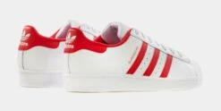 ADIDAS Superstar Mens Lifestyle Shoes (White/Red) 13 ADIDAS Superstar Mens Lifestyle Shoes (White/Red) -FreshKicks Store ca0b9e2bb06a4fcc3483ee92ce5b6f26 80a7f696 adb3 4fff 911b 6bfa96bb37a7