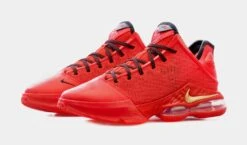 Nike LeBron 19 Low Light Crimson Mens Basketball Shoes (Red) -FreshKicks Store cab6bca14460a2c2ea497311942fecf1