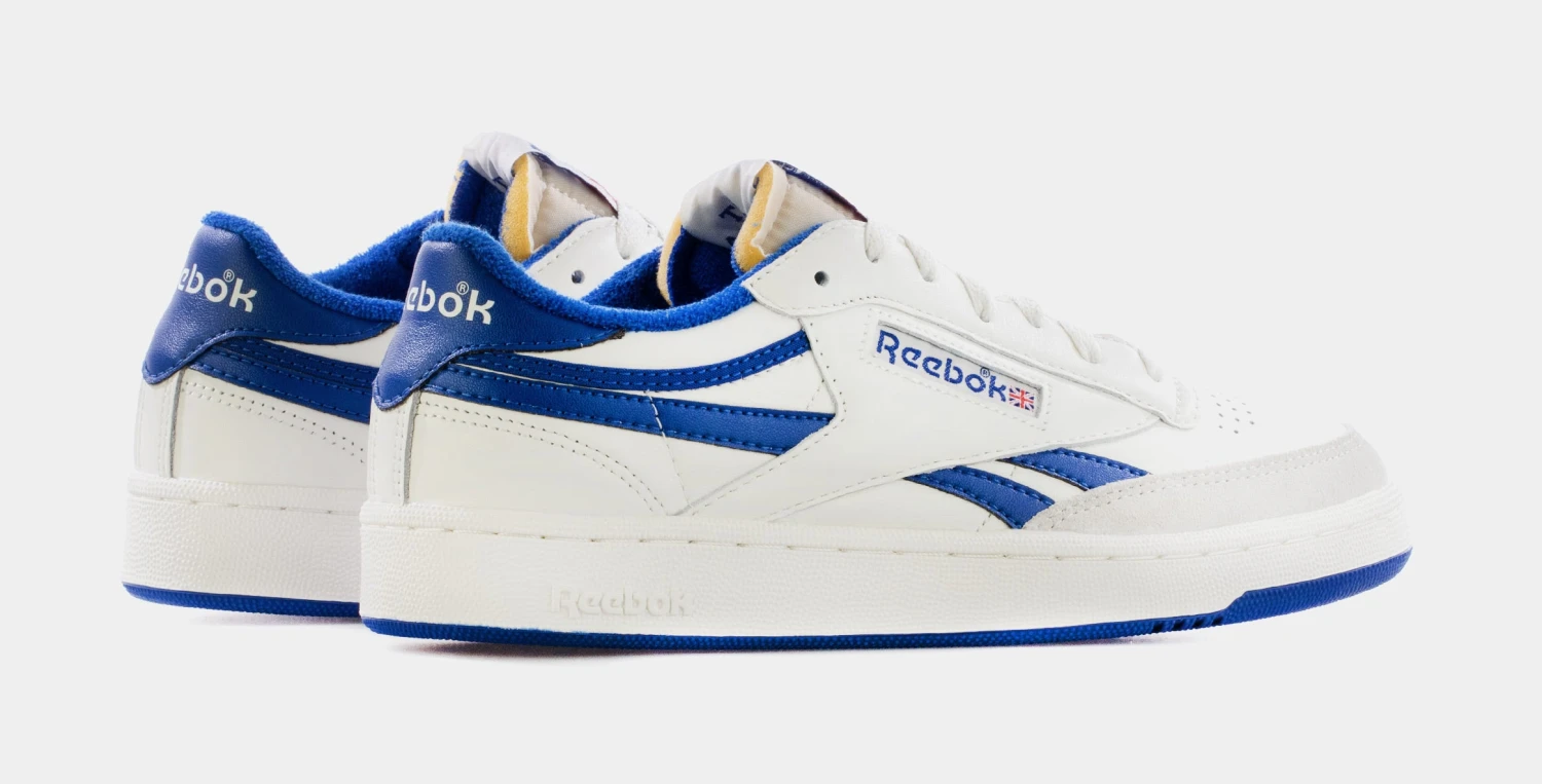 Reebok Club C Revenge Vintage Mens Lifestyle Shoes (Chalk White/Collegiate Royal) 8 Reebok Club C Revenge Vintage Mens Lifestyle Shoes (Chalk White/Collegiate Royal) - Image 6