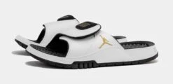 Jordan Hydro XI Retro Slide Mens Sandals (White) -FreshKicks Store cfb84199e25338dbdac03b0ef376166c