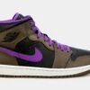 Air Jordan 1 Retro Mid Palomino Mens Lifestyle Shoes (Brown/Purple) Free Shipping -FreshKicks Store d1b05df2ca5c83257568e051aedb6e6d