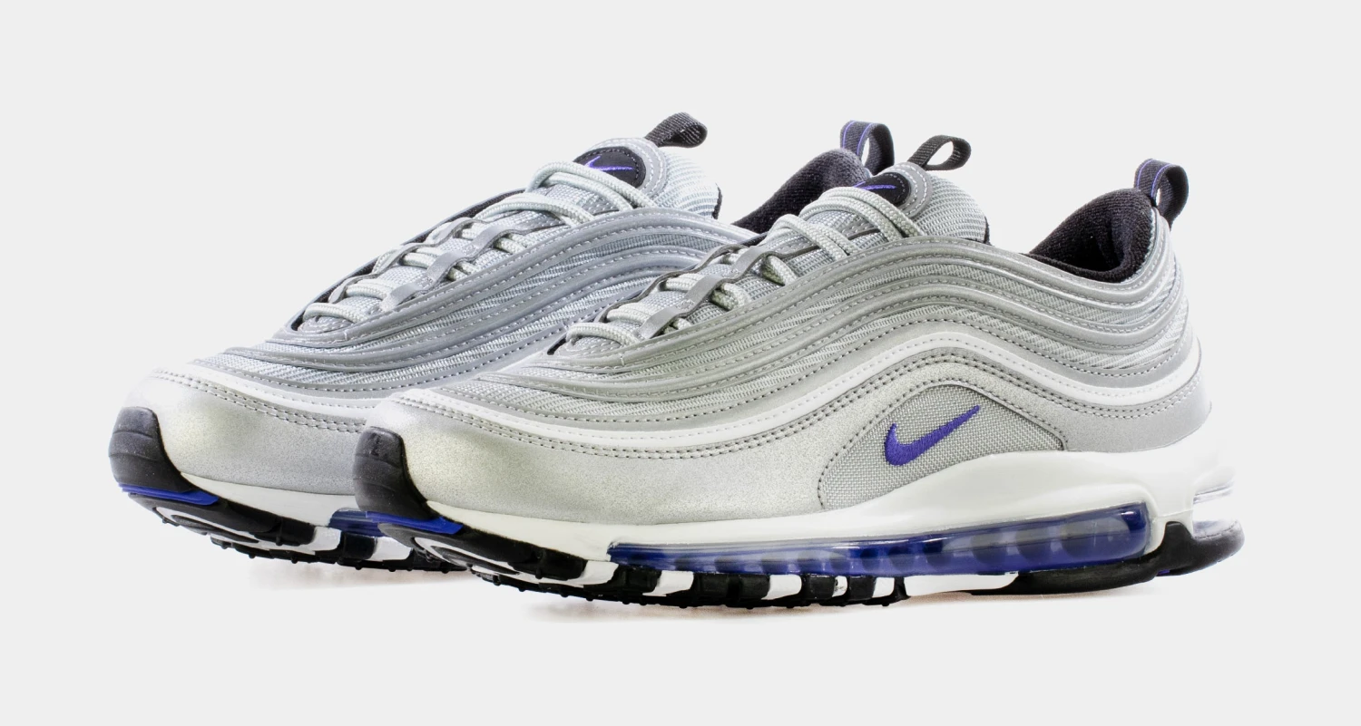 Nike Air Max 97 Purple Bullet Mens Running Shoe (Metallic Silver/Violet) 6 Nike Air Max 97 Purple Bullet Mens Running Shoe (Metallic Silver/Violet) - Image 4
