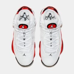 Jordan 6 Rings Chicago Mens Basketball Shoes (White/Red) -FreshKicks Store d4076510475788499fa4c1f763838350