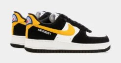 Nike Air Force 1 Low Athletic Club Mens Basketball Shoes (Black/Yellow) -FreshKicks Store d728445ee4b636f0e5f17e0912a0d83f