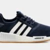 ADIDAS NMD R1 Mens Running Shoes (Black/White)