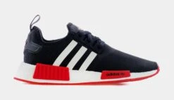 ADIDAS NMD_R1 Mens Running Shoes (Black/Red)