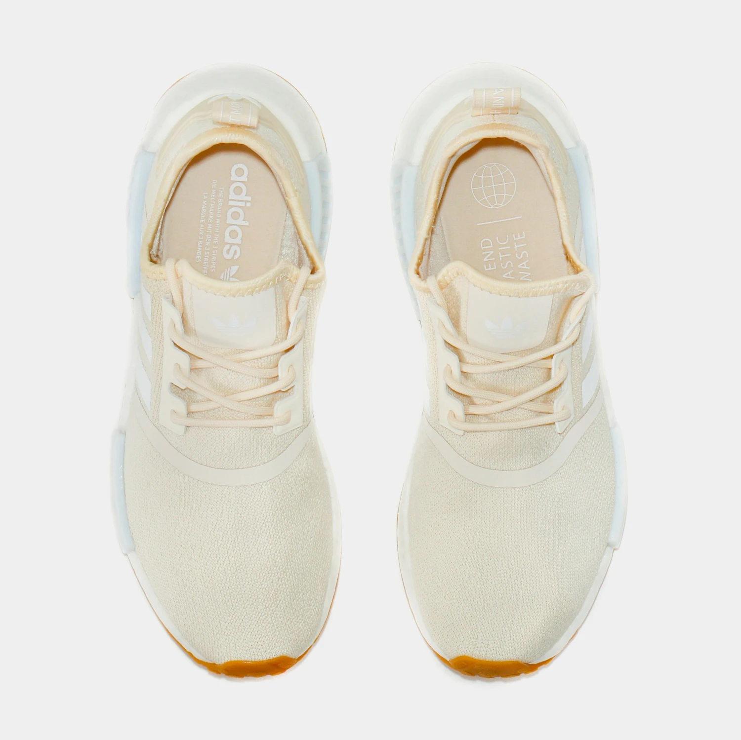 ADIDAS NMD R1 Mens Running Shoes (Beige) 7 ADIDAS NMD R1 Mens Running Shoes (Beige) - Image 5