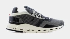 On Cloudnova Black/White Mens Running Shoes (Black)