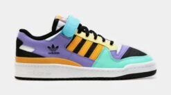 ADIDAS Forum Low Mens Lifestyle Shoe (Black/Multi)