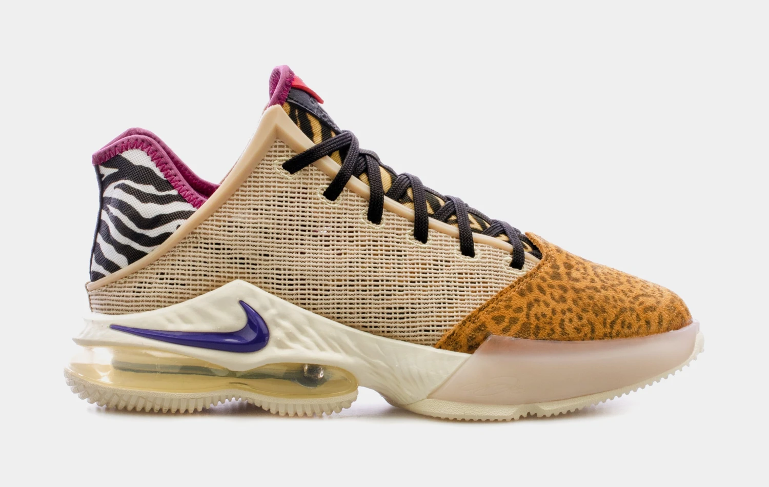 Nike LeBron 19 Low Safari Mens Basketball Shoes (Brown/Beige/Black) Free Shipping 3 Nike LeBron 19 Low Safari Mens Basketball Shoes (Brown/Beige/Black) Free Shipping