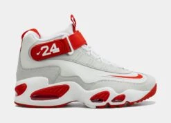 Nike Air Griffey Max 1 Mens Basketball Shoes (Red/White) Free Shipping