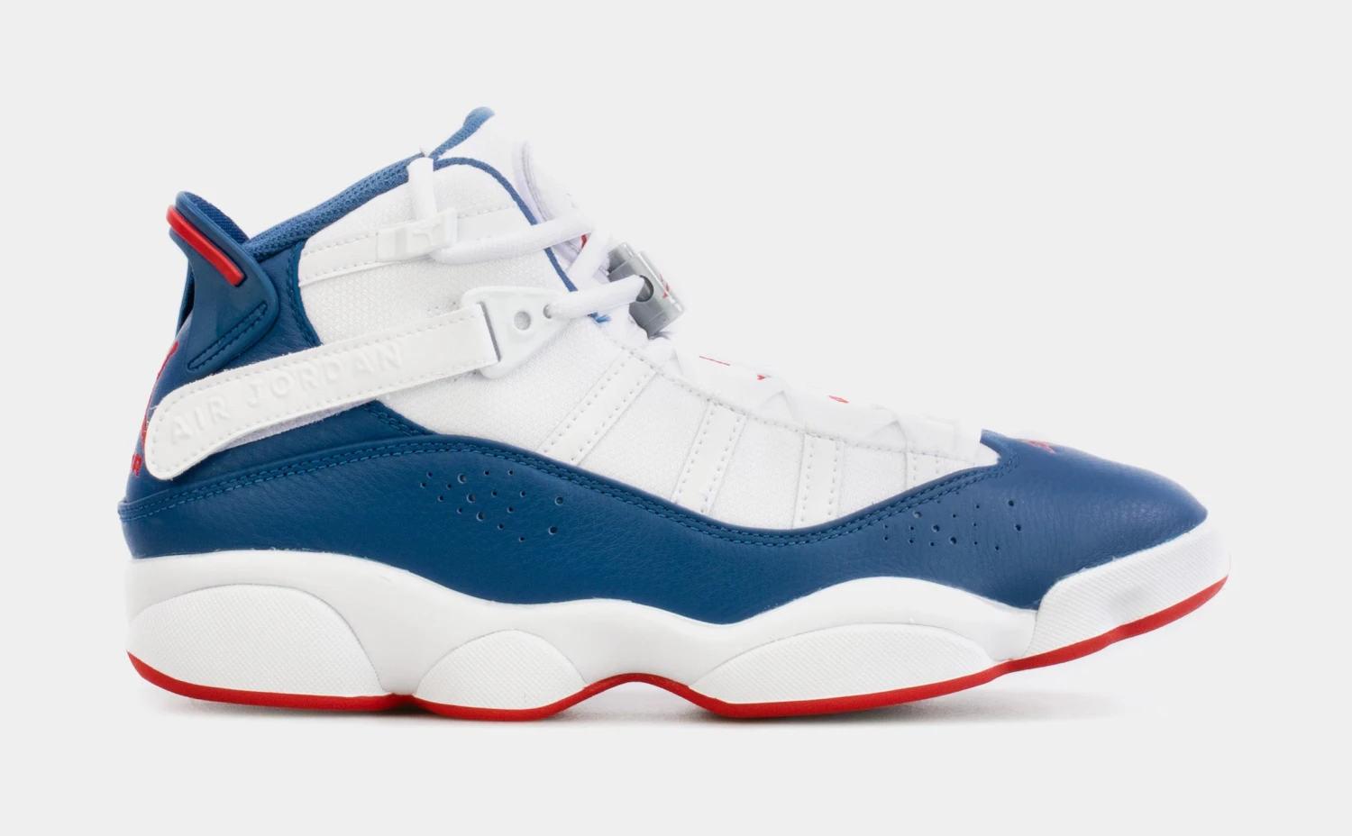 Jordan 6 Rings Mens Basketball Shoes (White/Blue) 3 Jordan 6 Rings Mens Basketball Shoes (White/Blue)