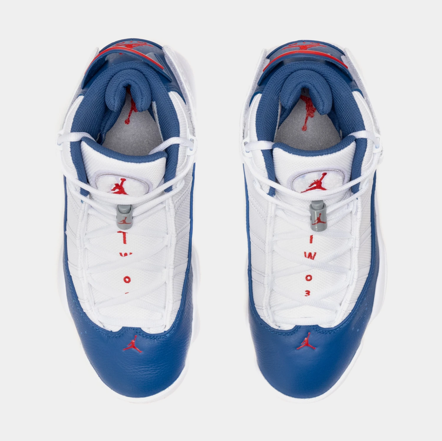 Jordan 6 Rings Mens Basketball Shoes (White/Blue) 7 Jordan 6 Rings Mens Basketball Shoes (White/Blue) - Image 5