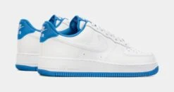 Nike Air Force 1 Low Pronto Blue Mens Lifestyle Shoes (White/Blue) -FreshKicks Store f547437fdb0b1a2b6af6c3bf8b62615f